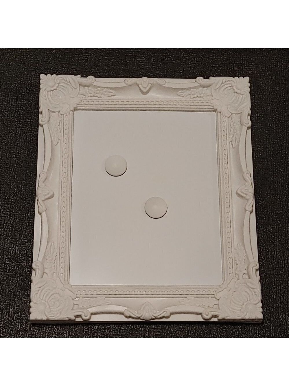 Vintage Frame White Board Dry Erase Board Shabby Chic Victorian Farm House